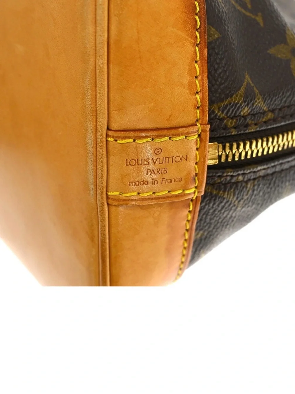 Louis Vuitton Monogram Alma handbag.